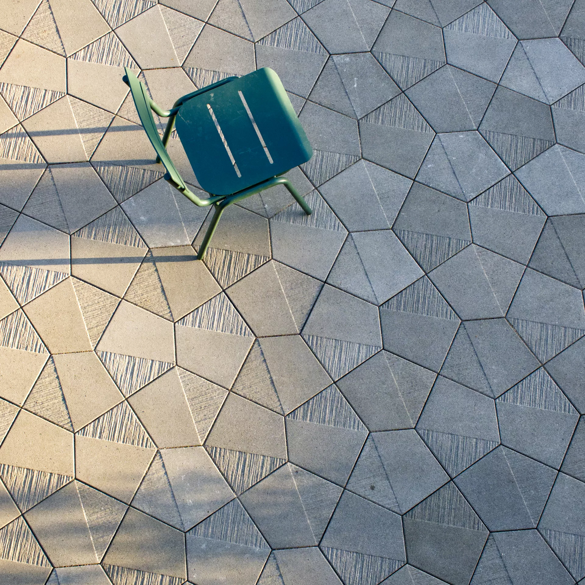 5-Eck Pflasterplatte