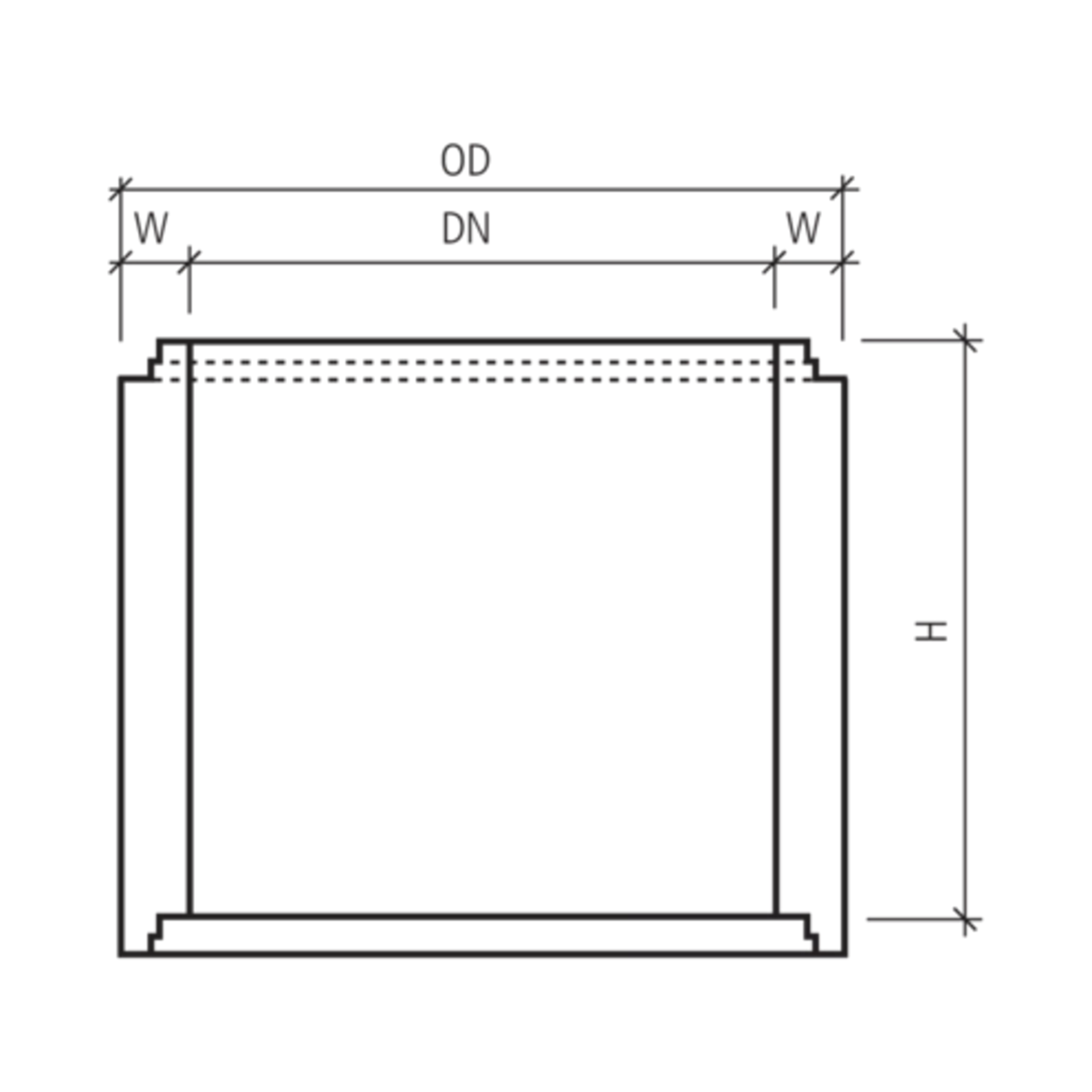 CENTUB<sup>®</sup> Schachtringe unbewehrt rund