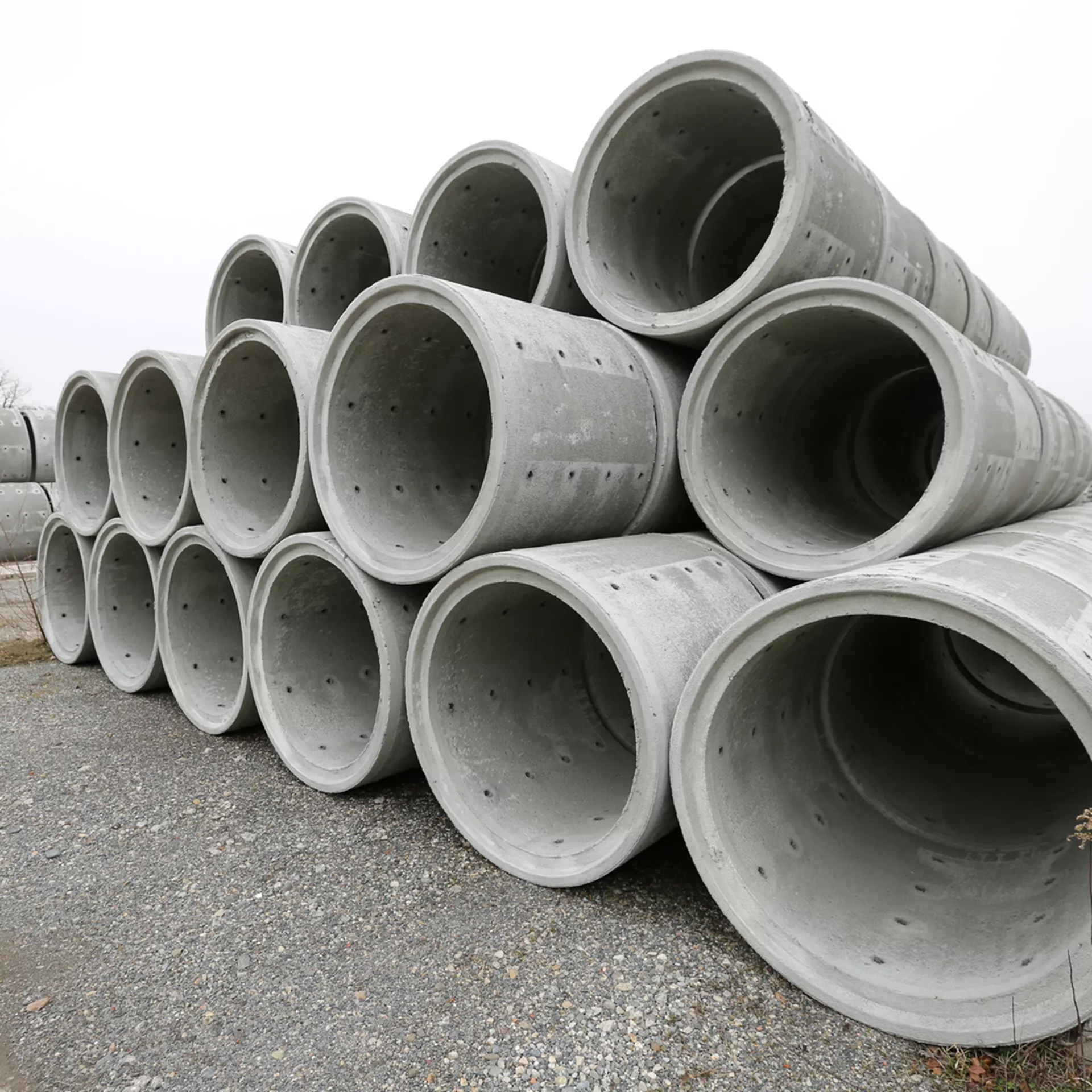 Betonversickerungsrohre unbewehrt