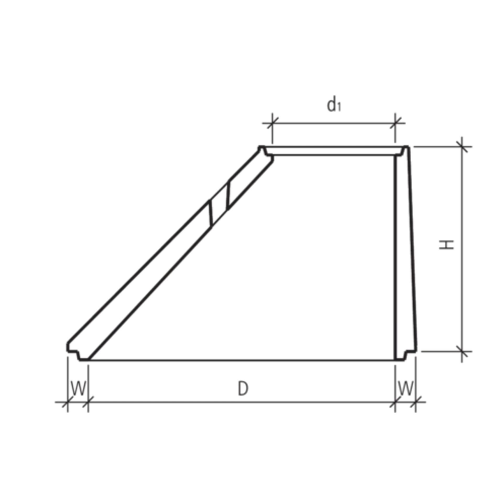 Konen exzentrisch D 150 bis 200 cm