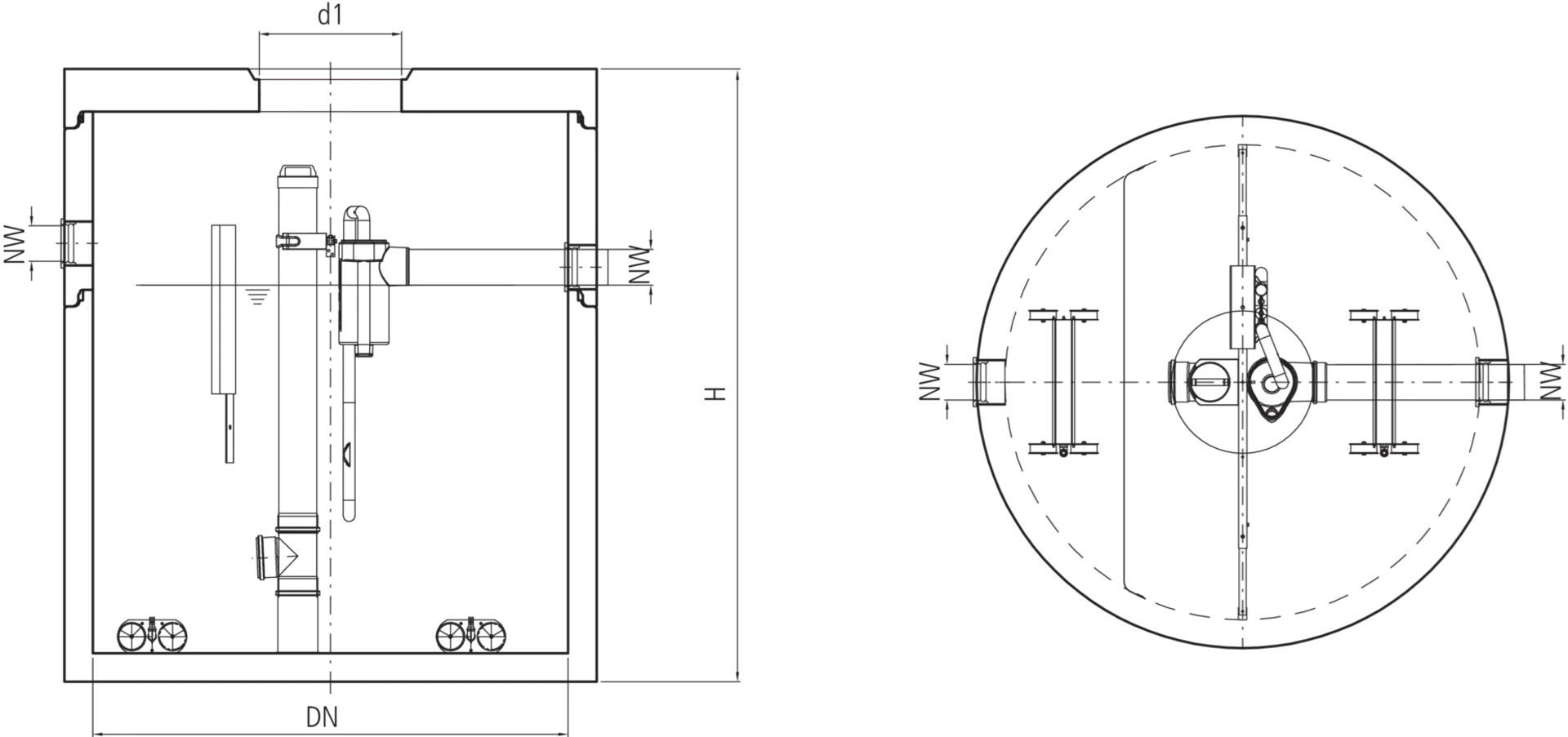 friwa<sup>®</sup>-klaro ONE Kleinkläranlage SBR