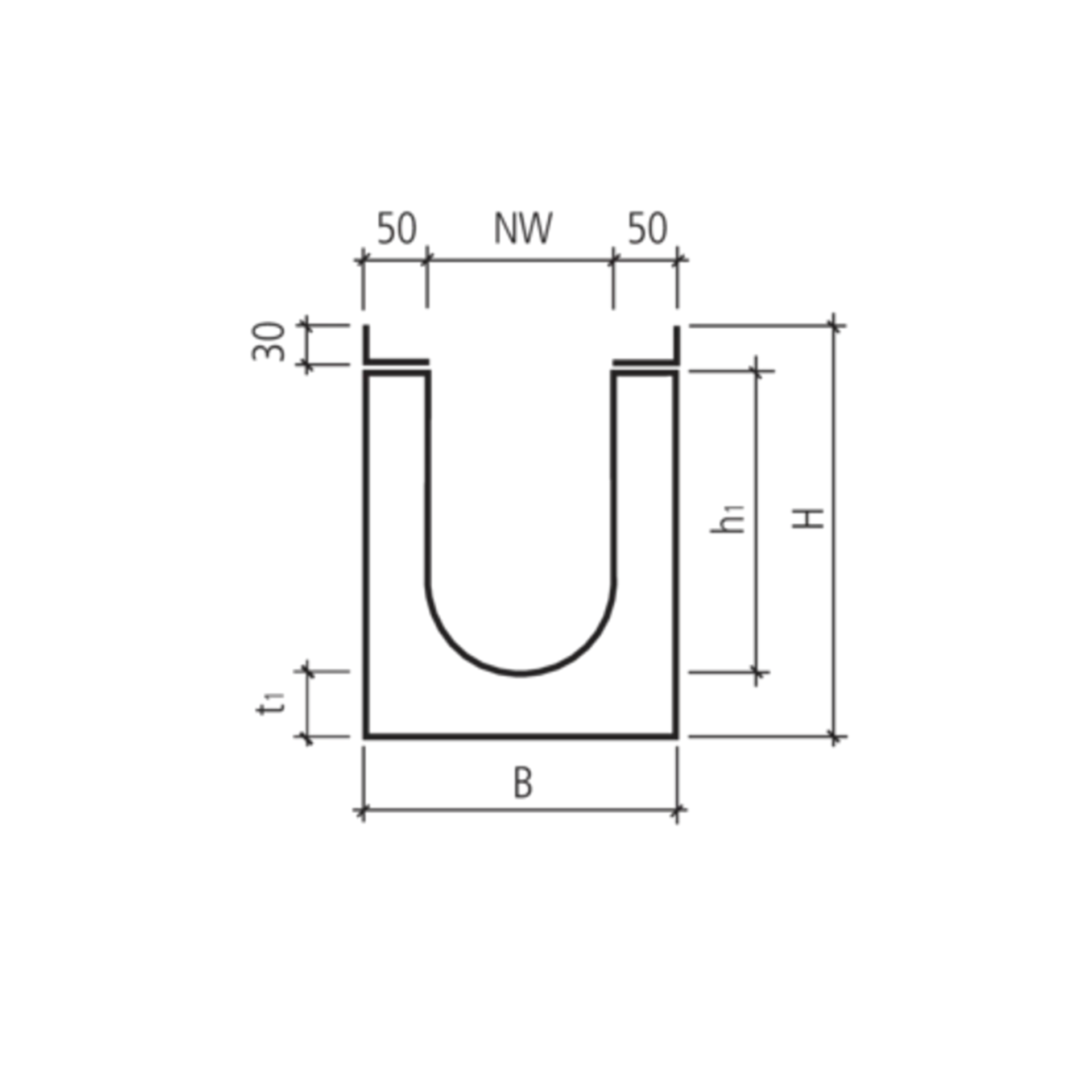 BIRCOsir<sup>®</sup> Rinnen NW 150