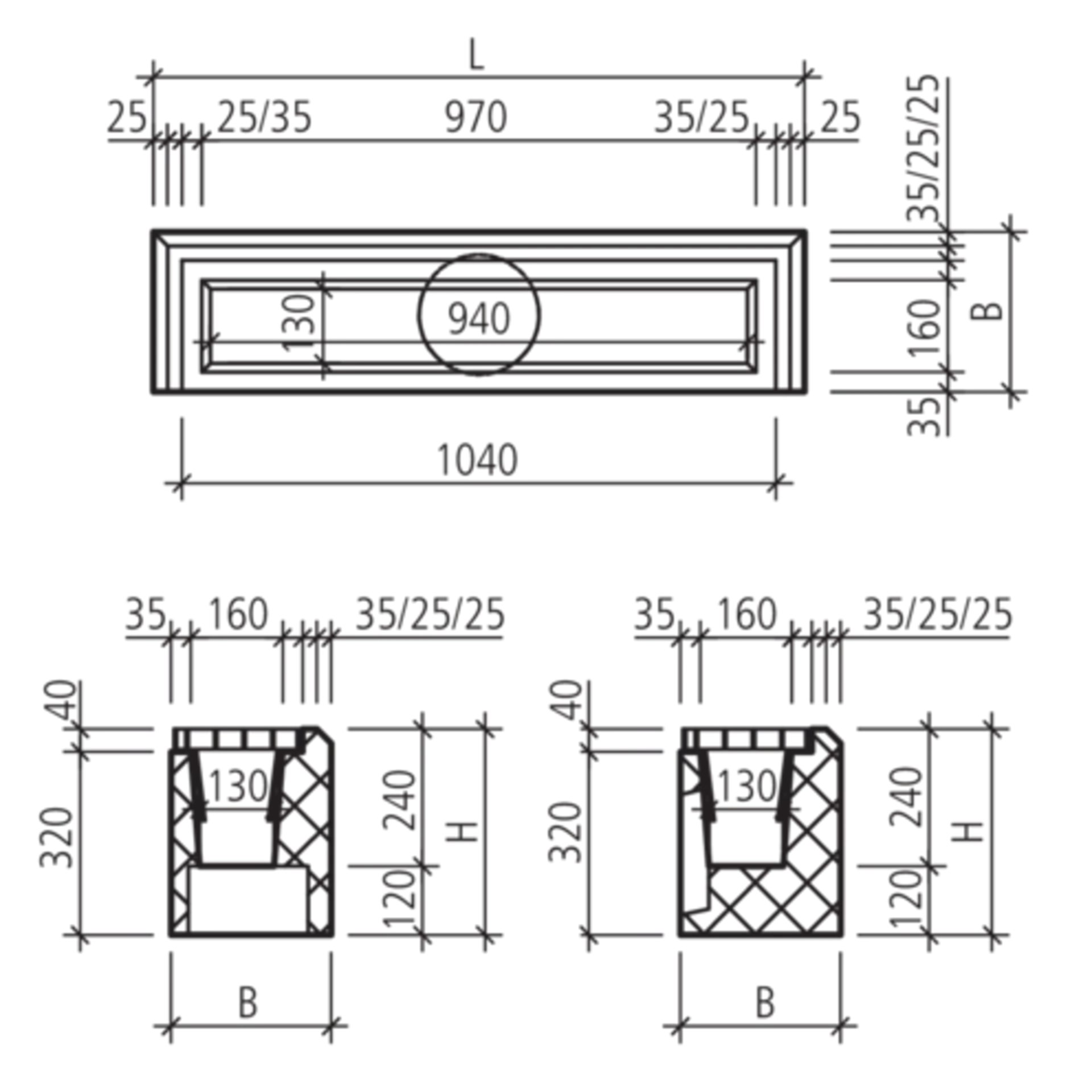 HOBAC<sup>®</sup> Einlauftrog