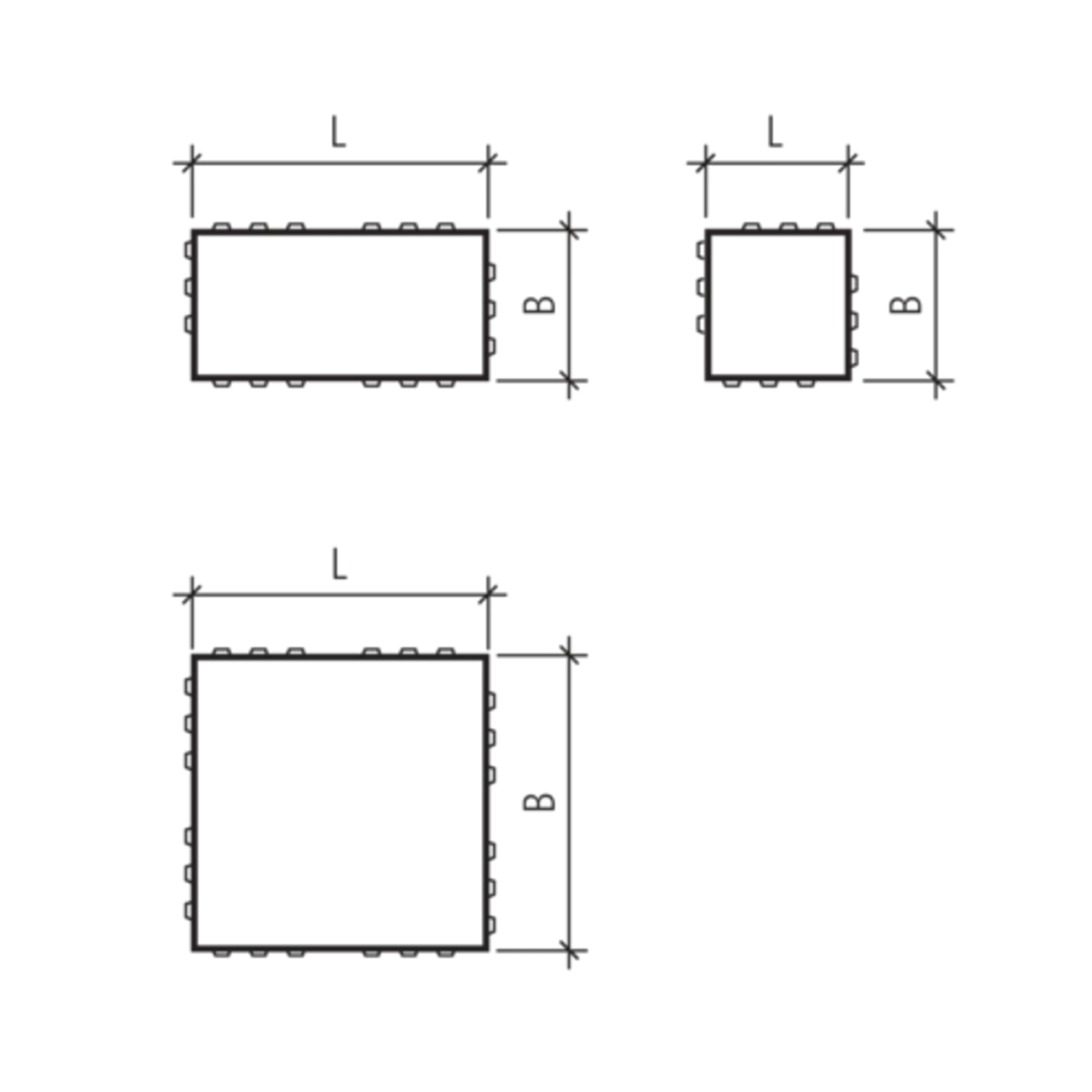 CARENA<sup>®</sup> Sickersteine fino gefast mit Edelvorsatz