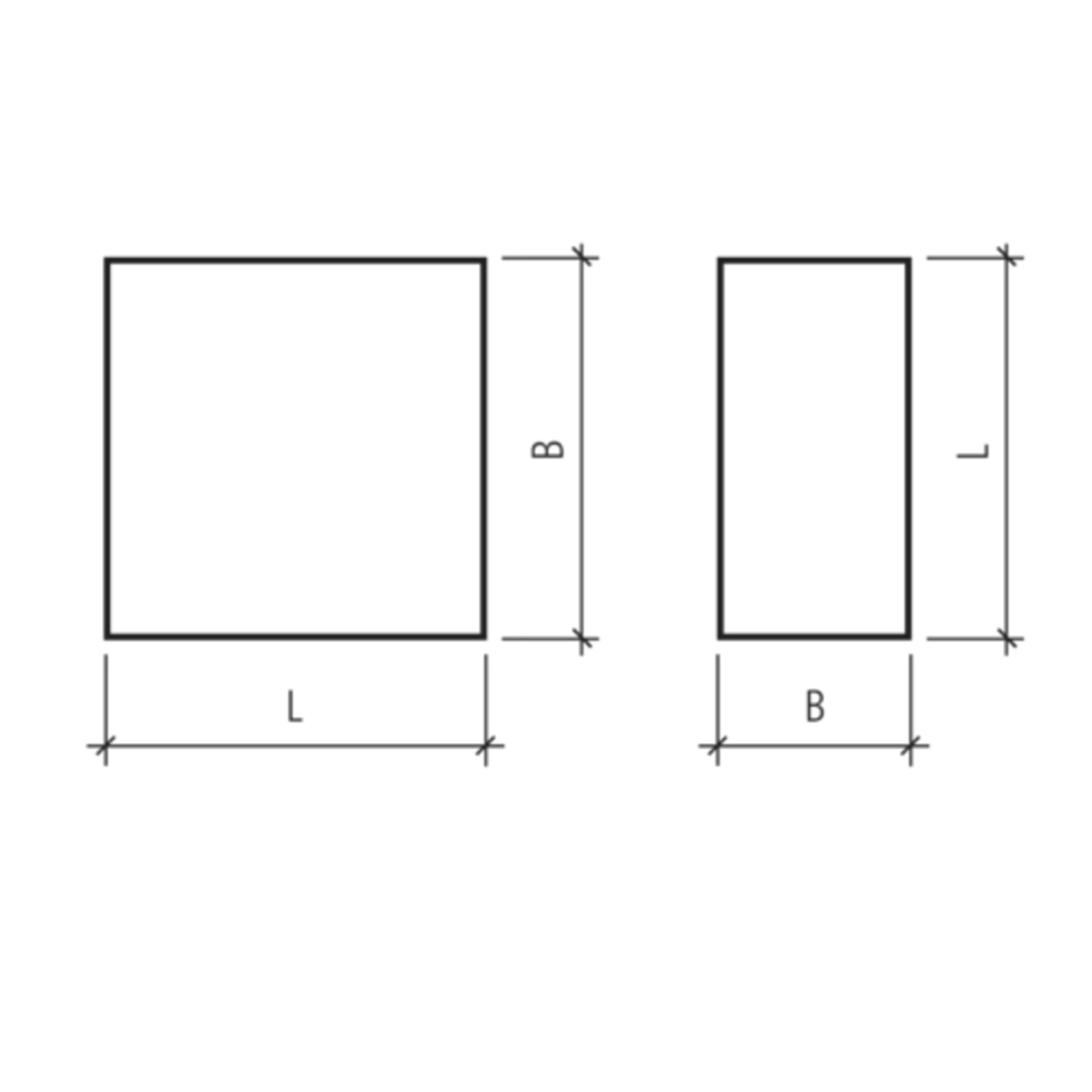 FINALGO Vakuum Gehwegplatten vollkantig