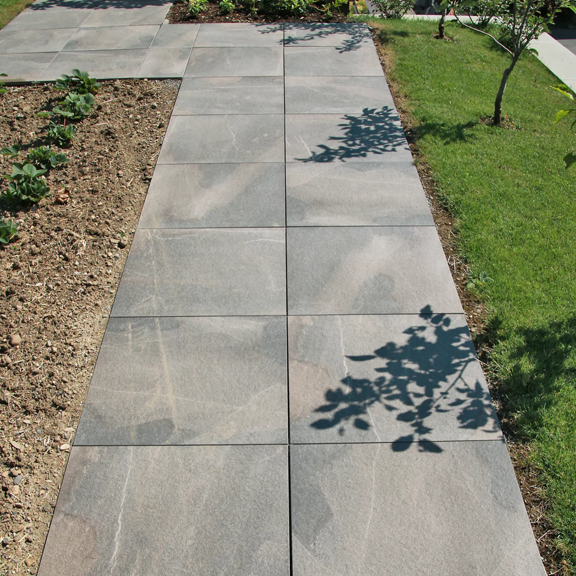 Dalles de jardin en grès cérame PIETRA