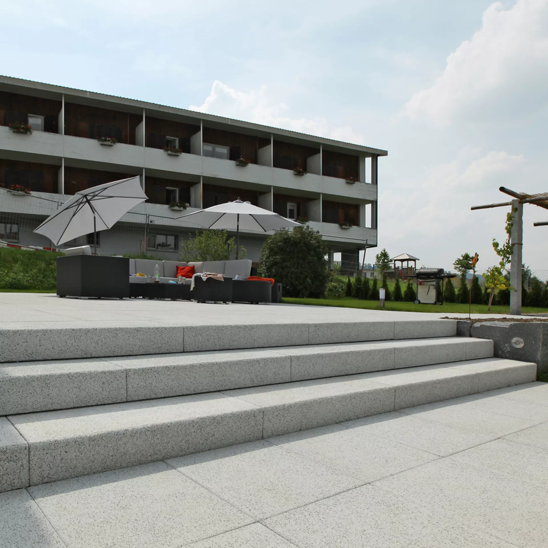 RESIDENZA<sup>®</sup> Blockstufen gefast