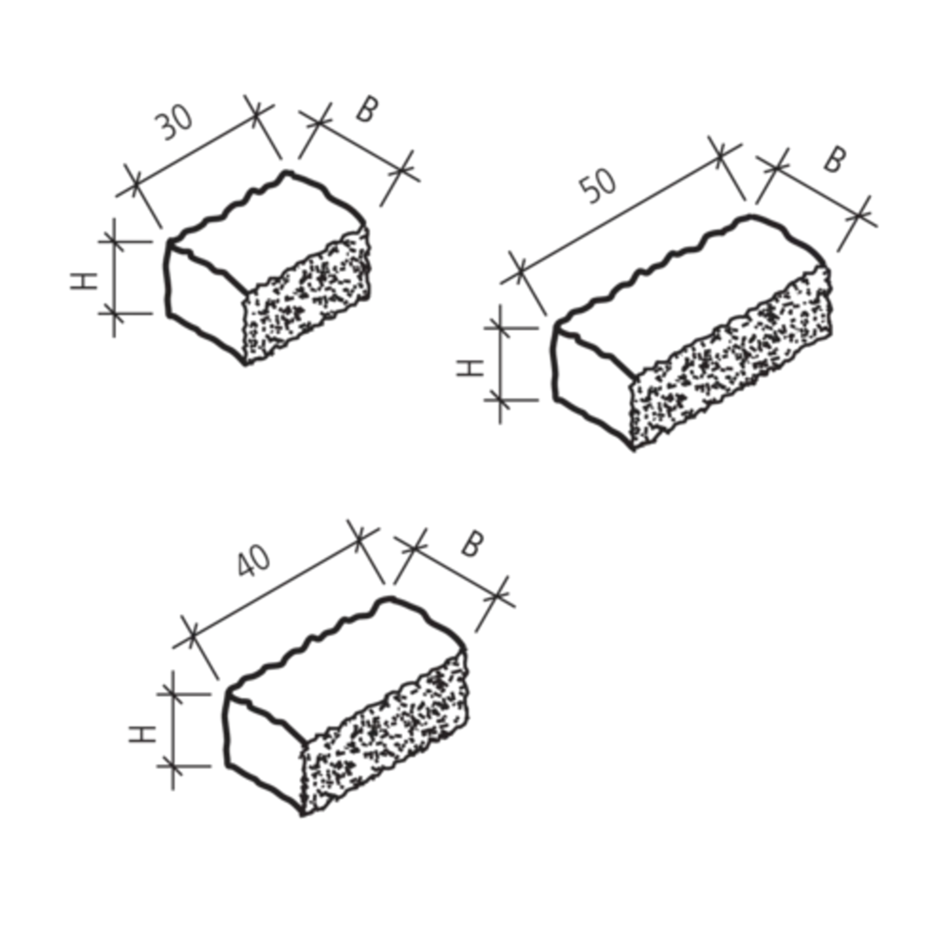 SANTURO<sup>®</sup> Mini Landhausmauer