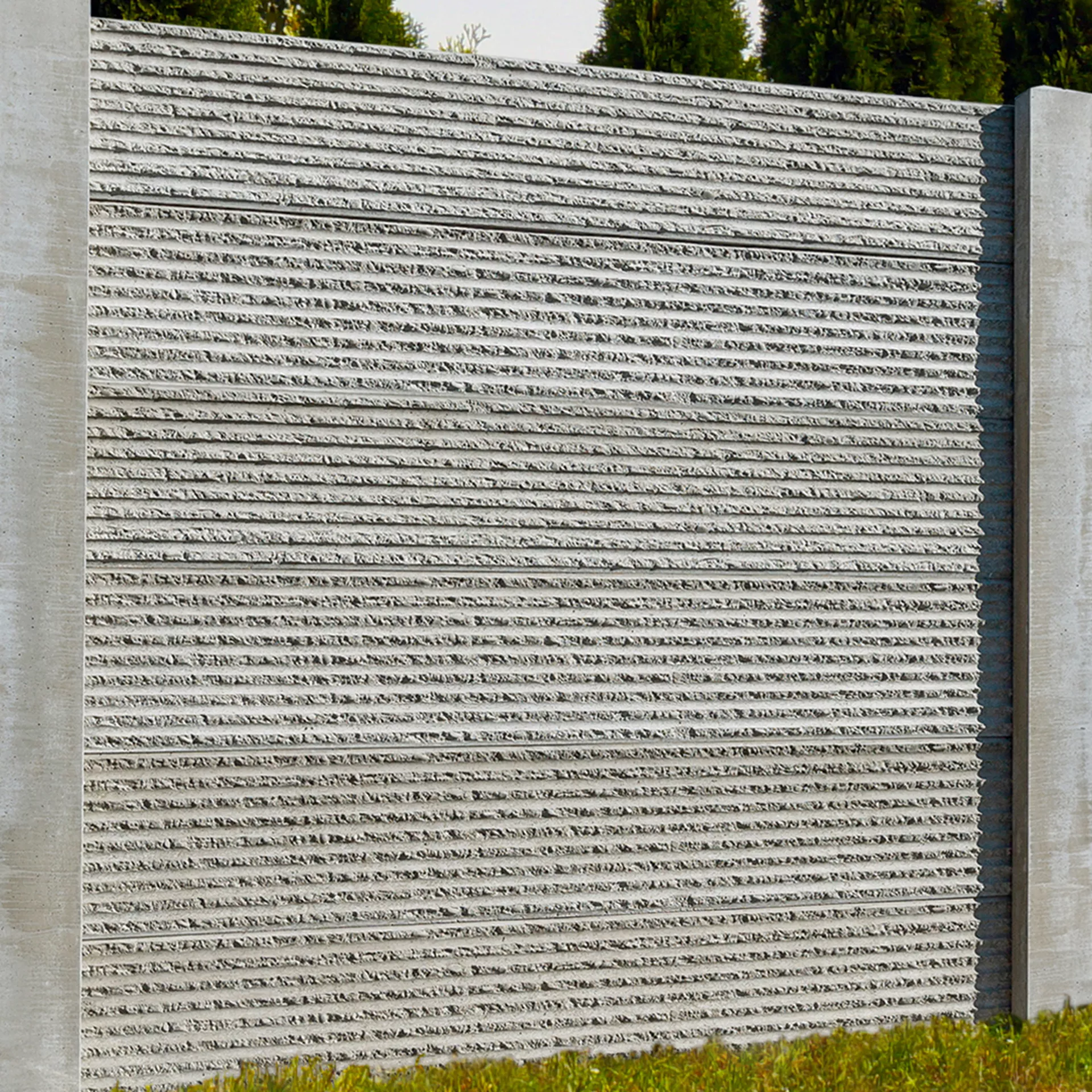 Clôtures en béton TREND LINE