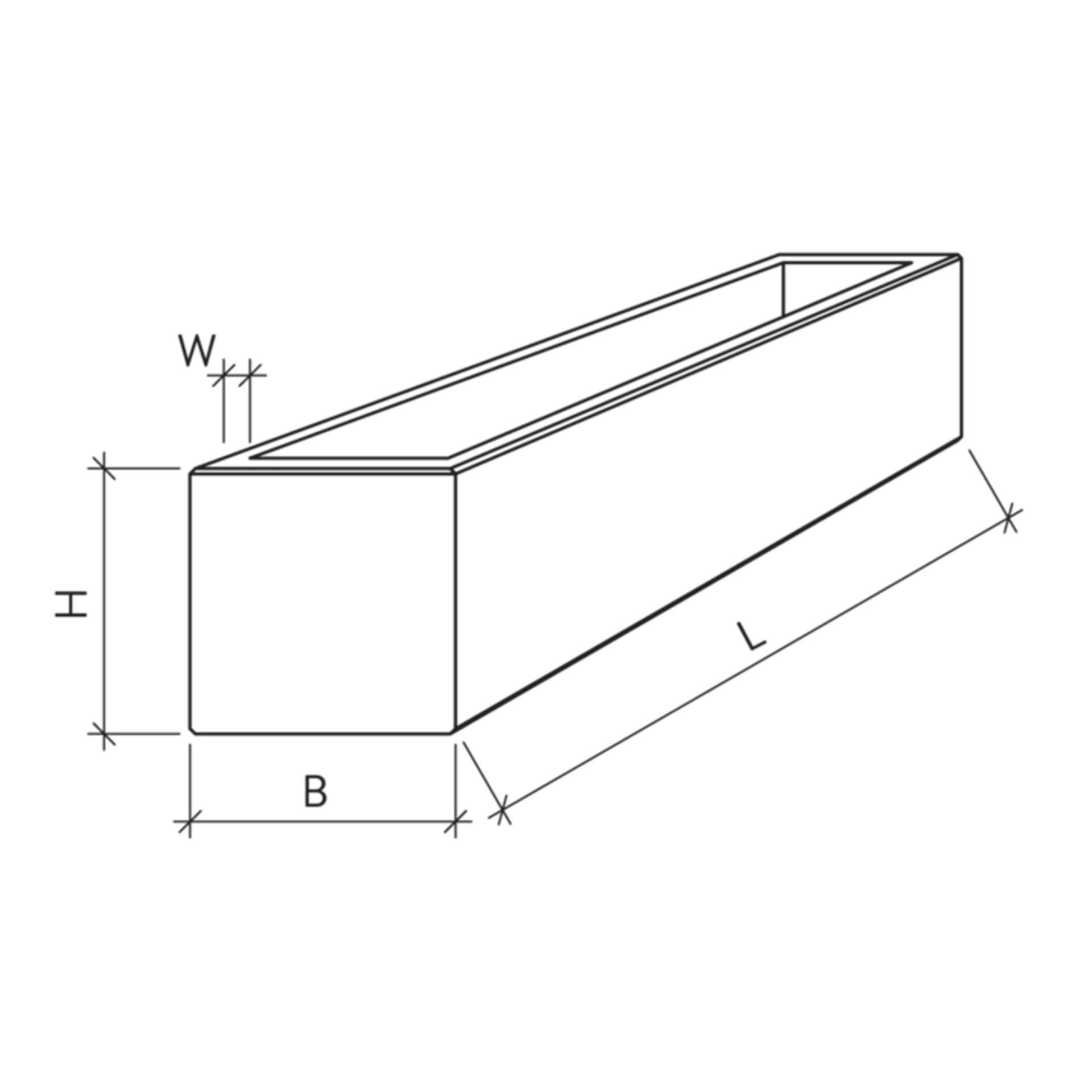 CASTELLO<sup>®</sup> Brunnentröge rechteckig
