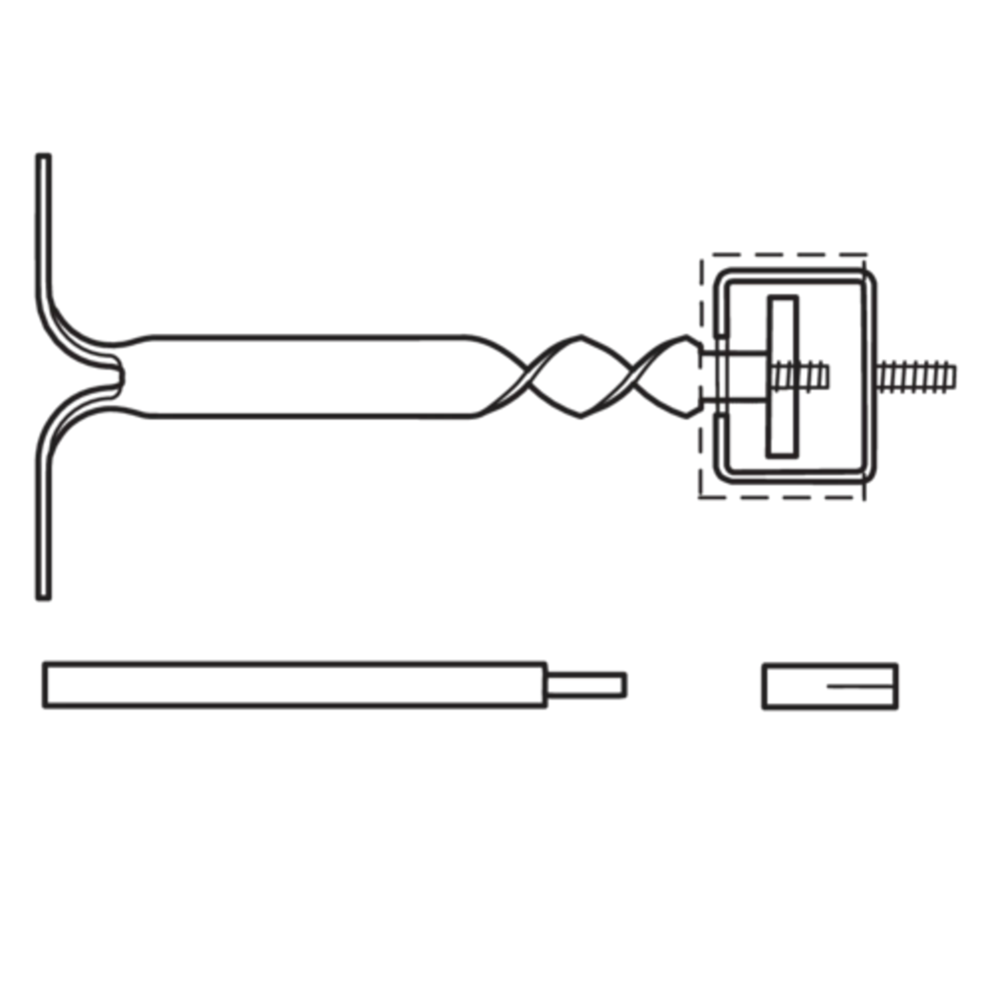 Schalldämm-Spiralanker