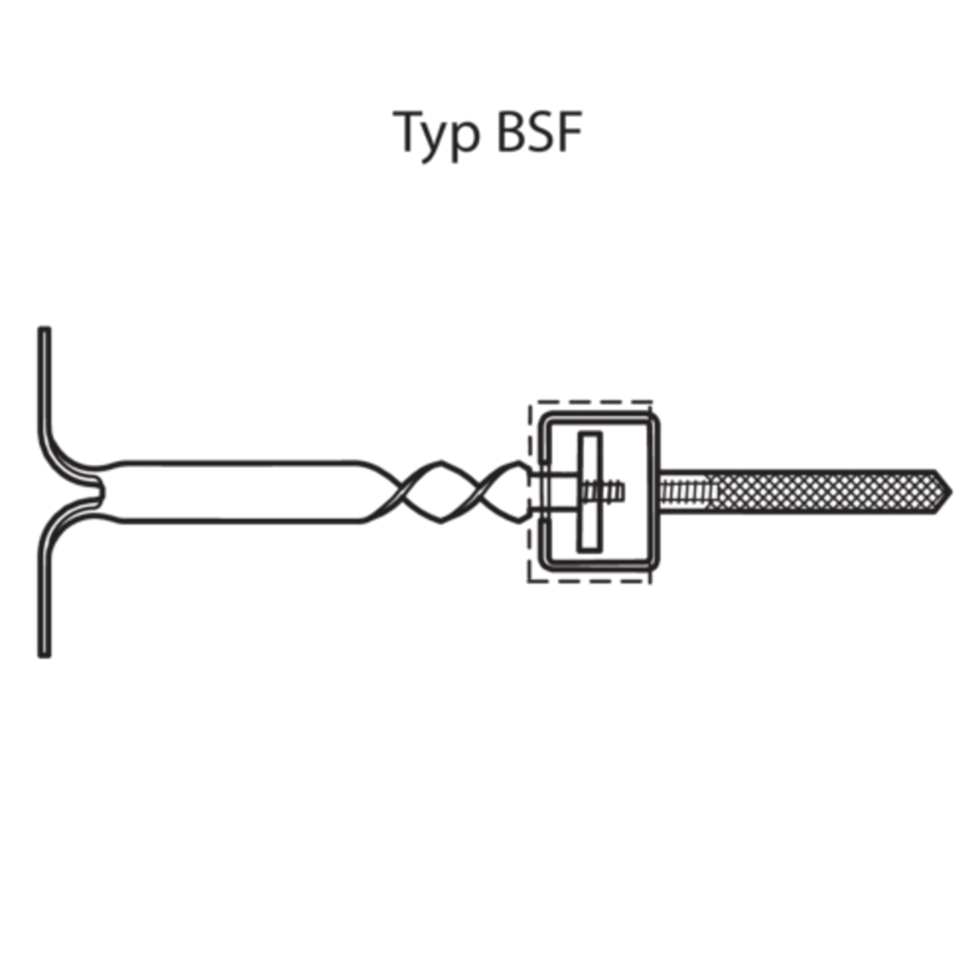 Schalldämm-Spiralanker