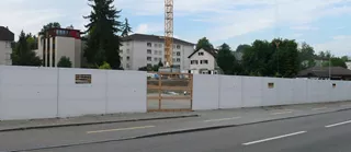 Baustellenabsperrung