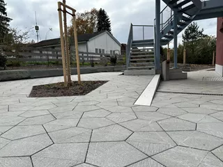 5-Eck Pflasterplatte