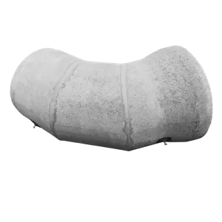 CENTUB<sup>®</sup>-Röser Segmentkrümmer 3 Segmente bewehrt