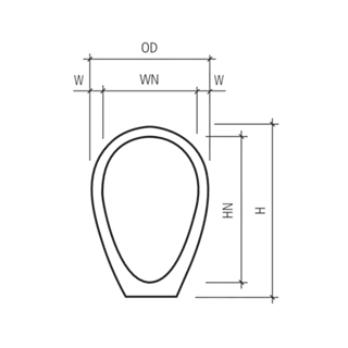 Betoneiformrohre unbewehrt