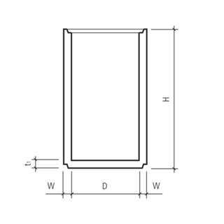 Betonrohre mit Boden D 30 bis 125 cm unbewehrt