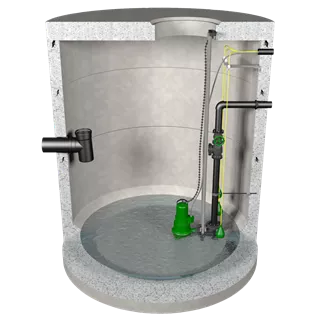 friwa®-pump Pumpenschächte PS Neutra