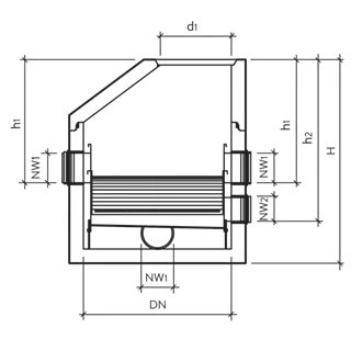 friwa<sup>®</sup>-rain 3P Volumenfilterschacht VF
