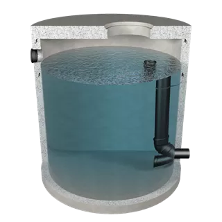 friwa<sup>®</sup>-rec Retentions- und Drosselschacht RDS