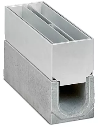 BIRCOplus Schlitz- und Spülkastenaufsätze 4 mm NW 100