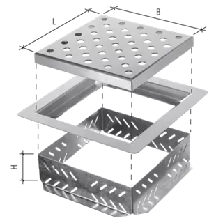 TERRAZZA Ablaufschächte