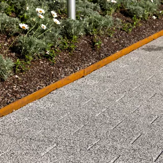 CARENA<sup>®</sup> Sickersteine fino gefast mit Edelvorsatz