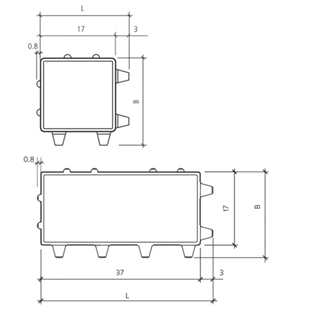 CLASSIC<sup>®</sup> RASEN Ökosteine gefast