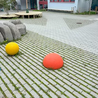 CLIMA STONE gazon légèrement chanfreiné