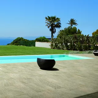 Dalles de jardin en grès cérame PIETRA