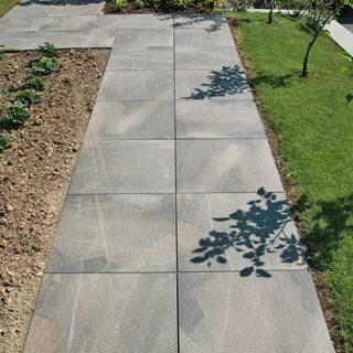 Dalles de jardin en grès cérame PIETRA