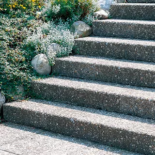 CASTELLO<sup>®</sup> Blockstufen gefast gewaschen