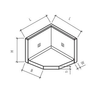 ROZTEC<sup>®</sup> MINI Winkelplatten Eckstücke gestrahlt