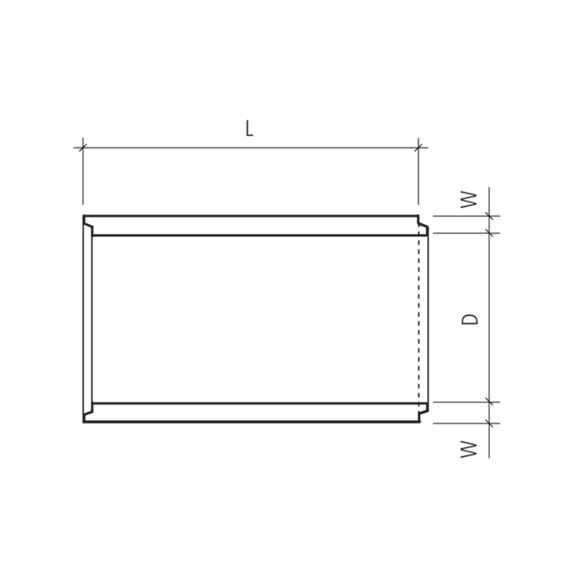 Tuyau en béton D 10 jusqu'à 125 cm, non armé