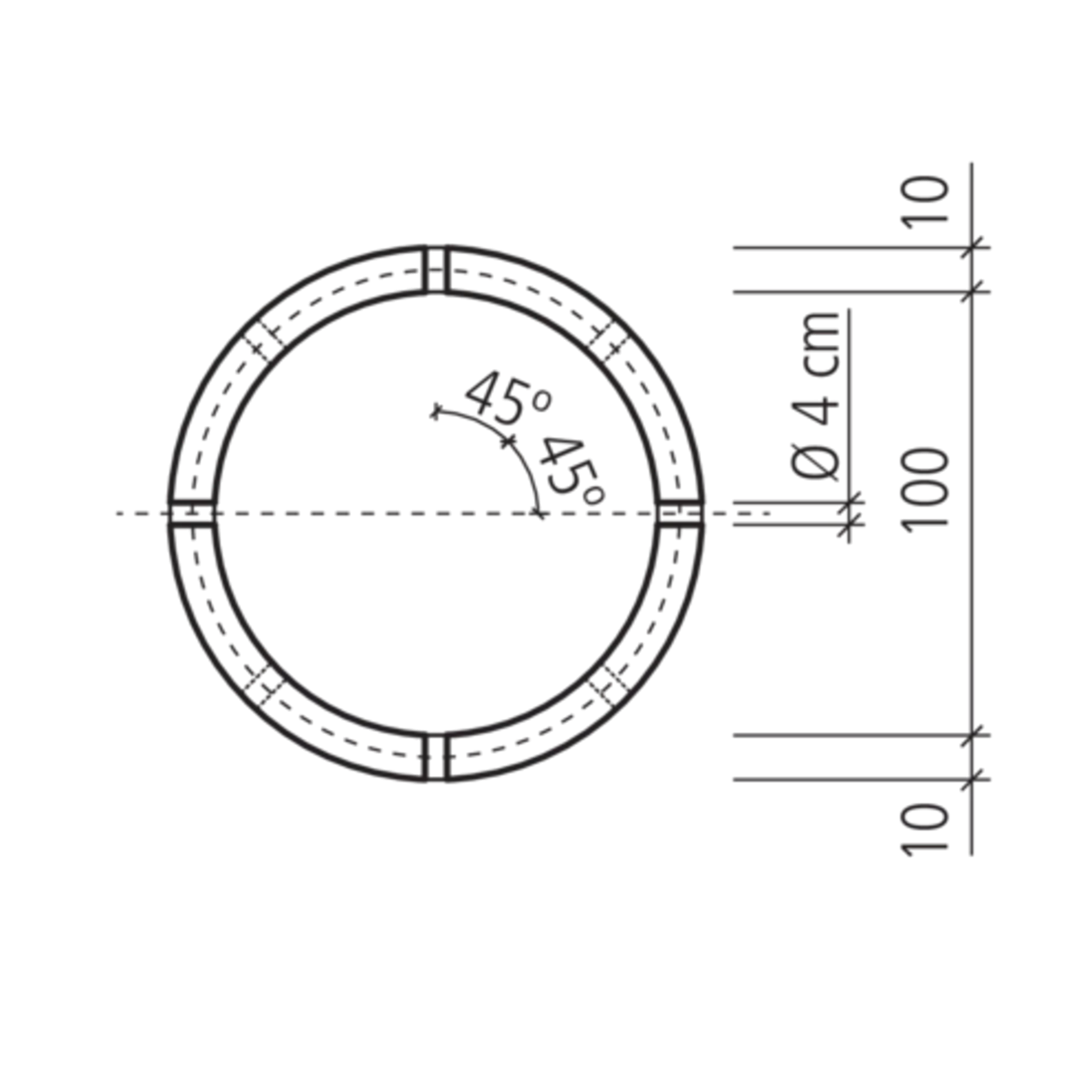 Betonversickerungsrohre bewehrt