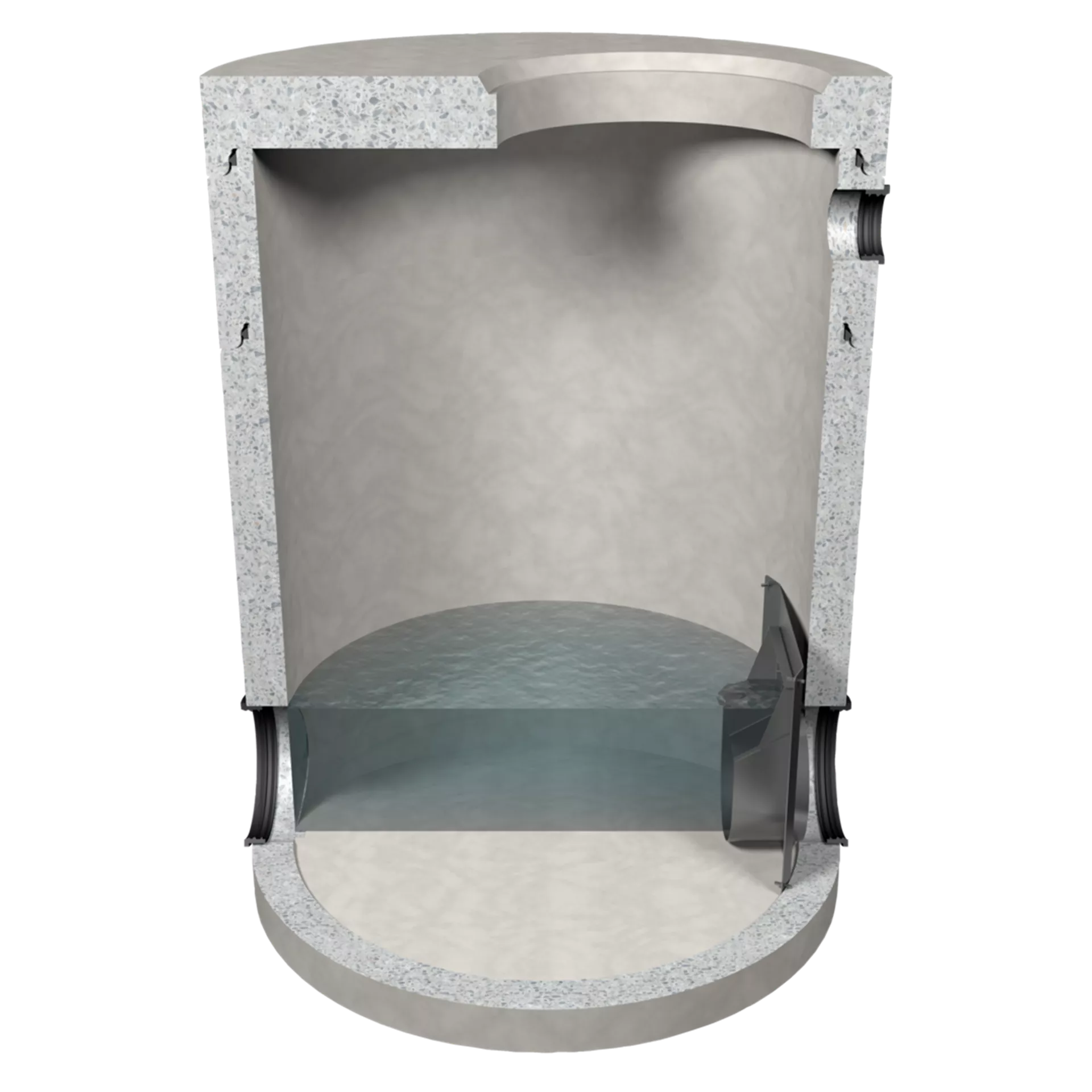 friwa<sup>®</sup>-rec Abflussregler-Wirbeldrossel für Mischw asser AREB