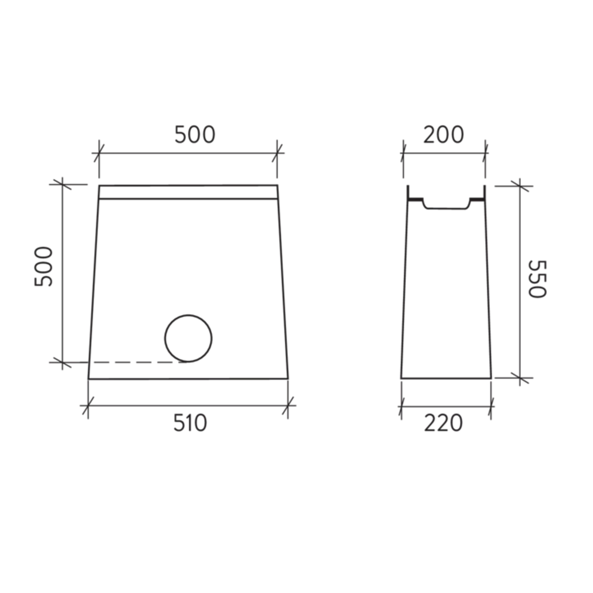 BIRCOsir<sup>®</sup> Rinnen NW 100 Liniensinkkästen