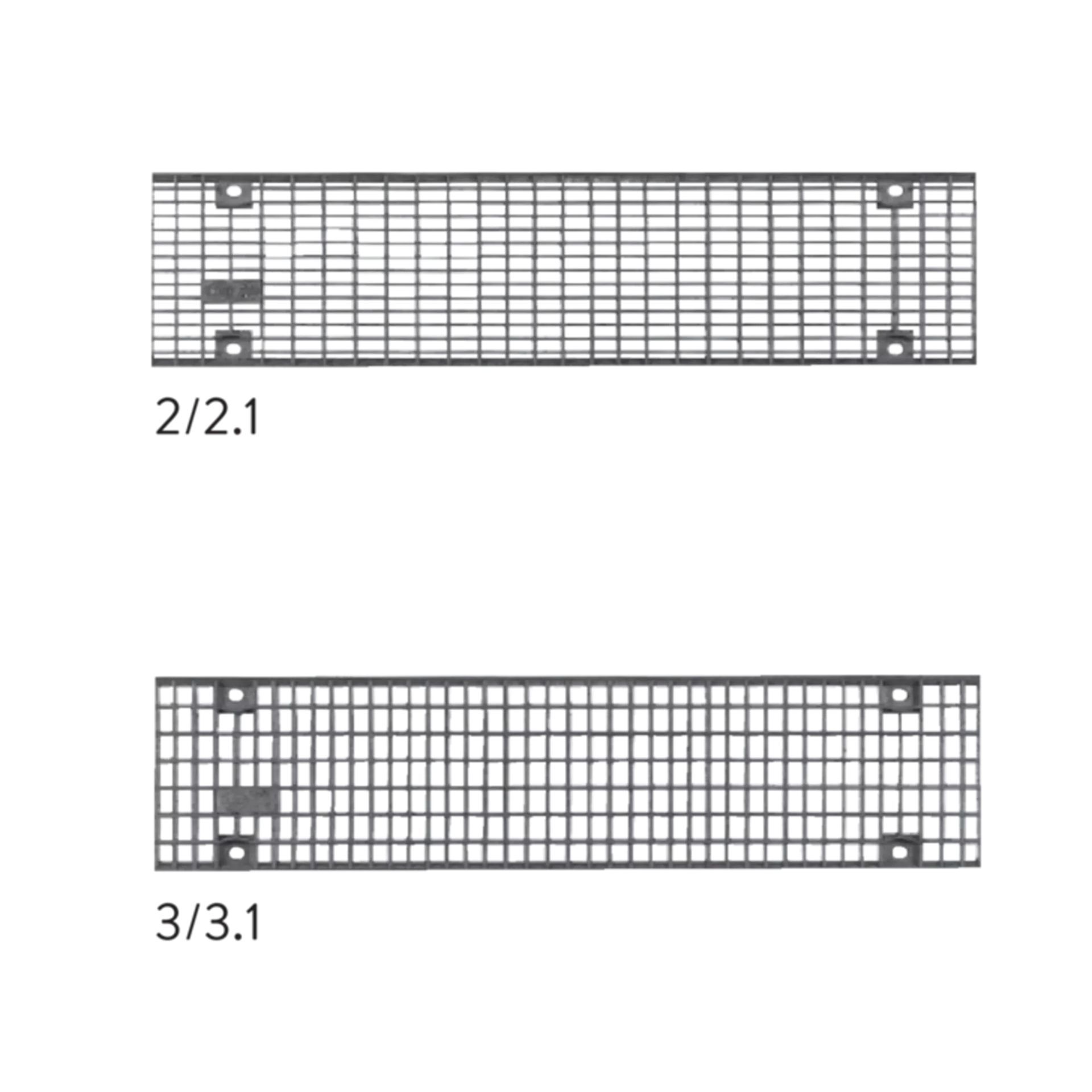 BIRCOsir<sup>®</sup> Rinnen NW 150 Abdeckungen
