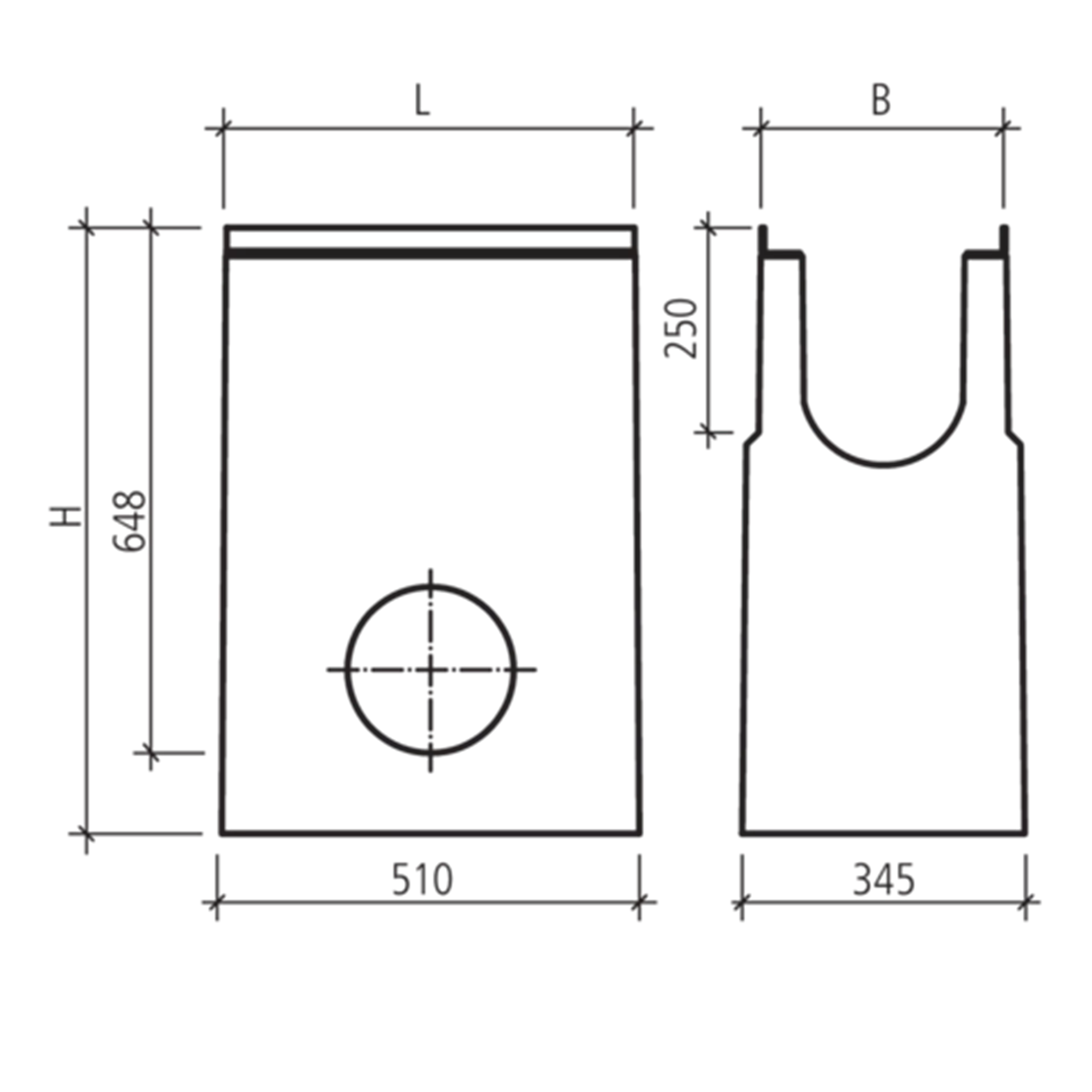 BIRCOsir<sup>®</sup> Rinnen NW 200 AS Liniensinkkästen