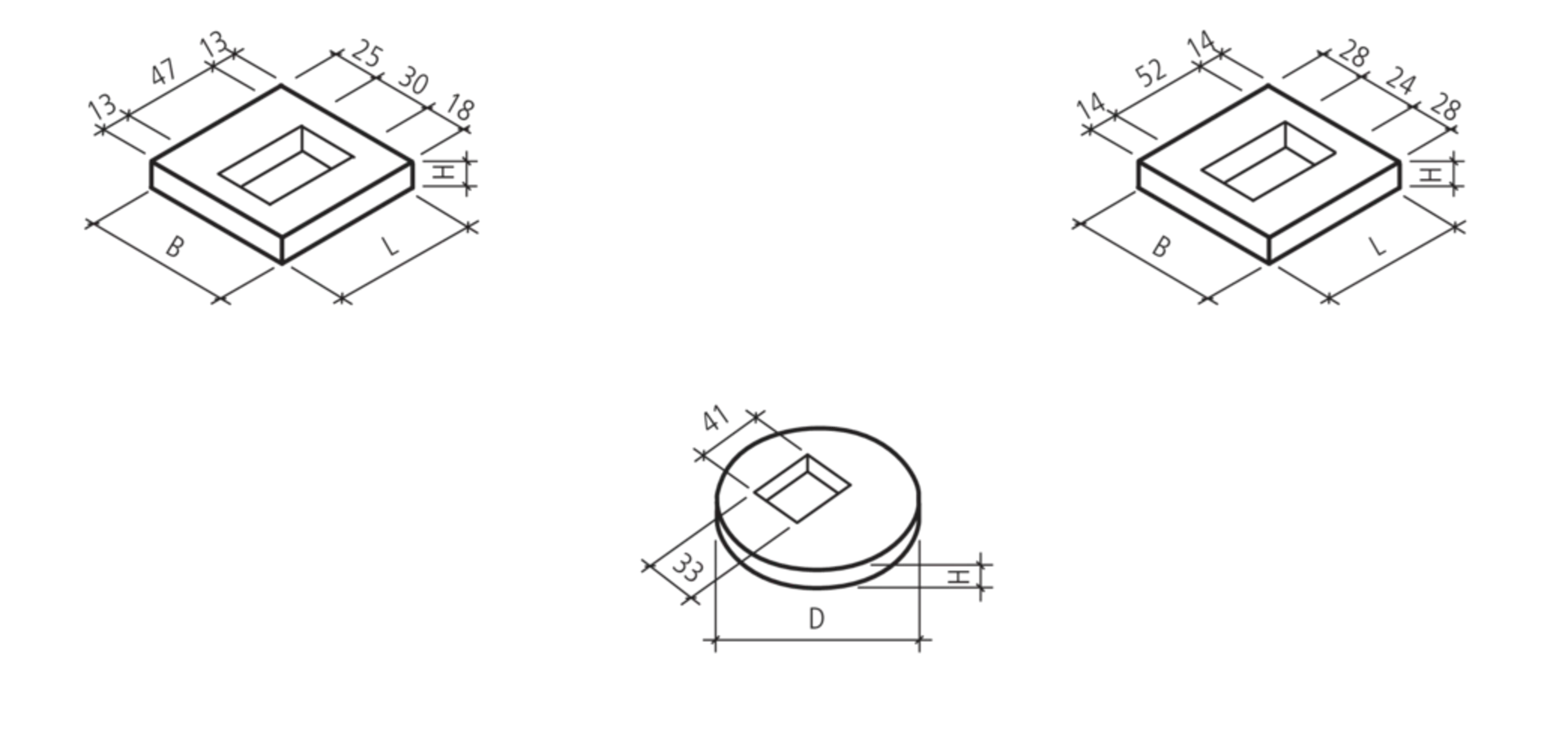 Schachtrahmen Typ LU