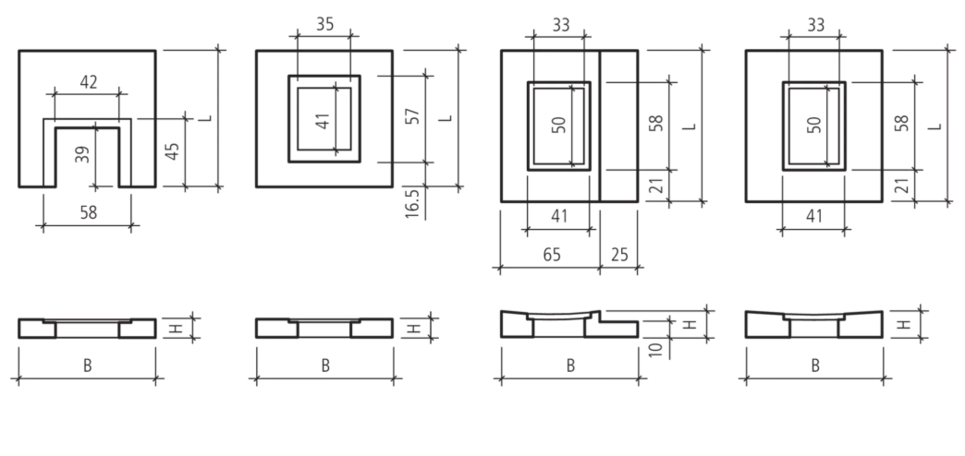 Schachtrahmen Typ TG