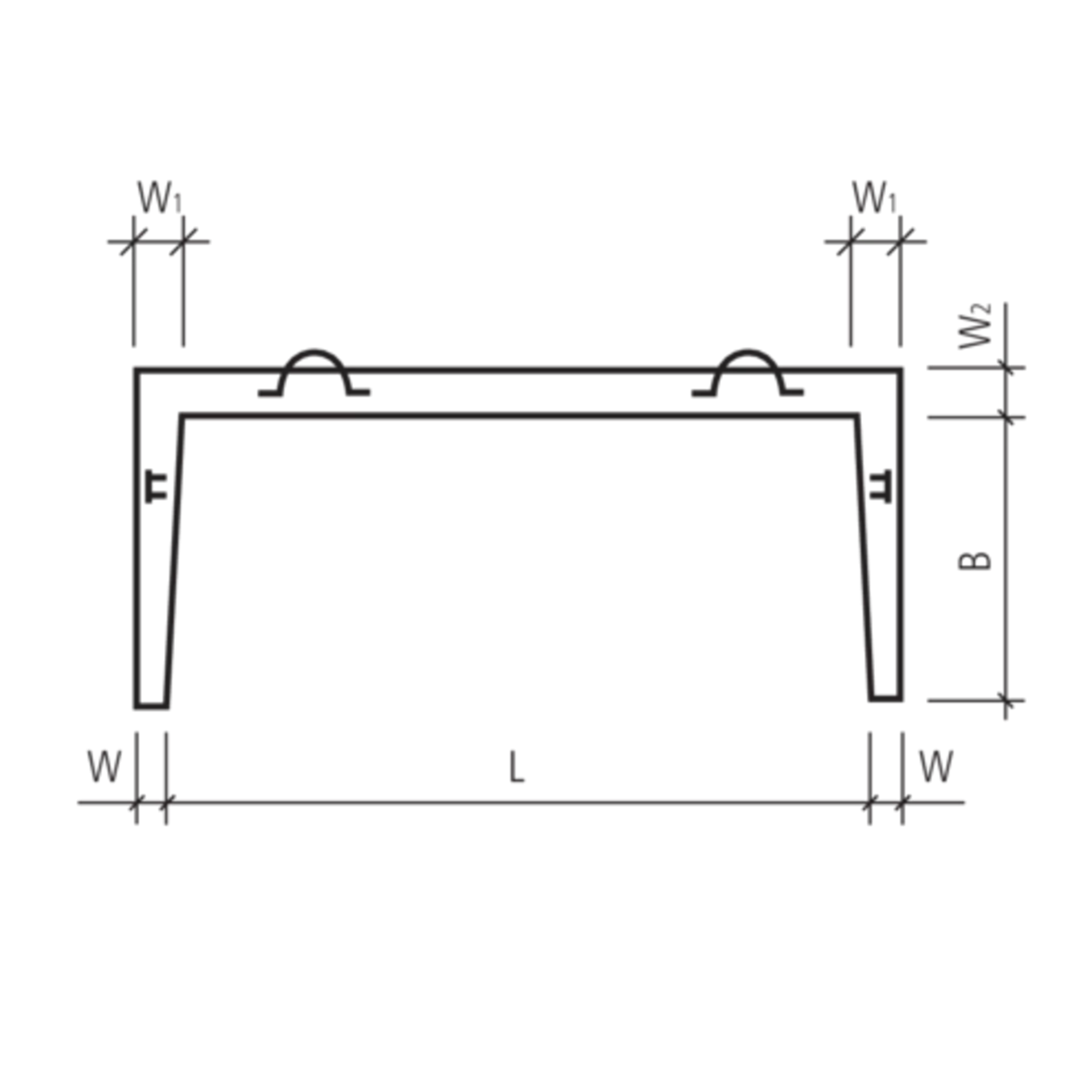 Lichtschächte bewehrt