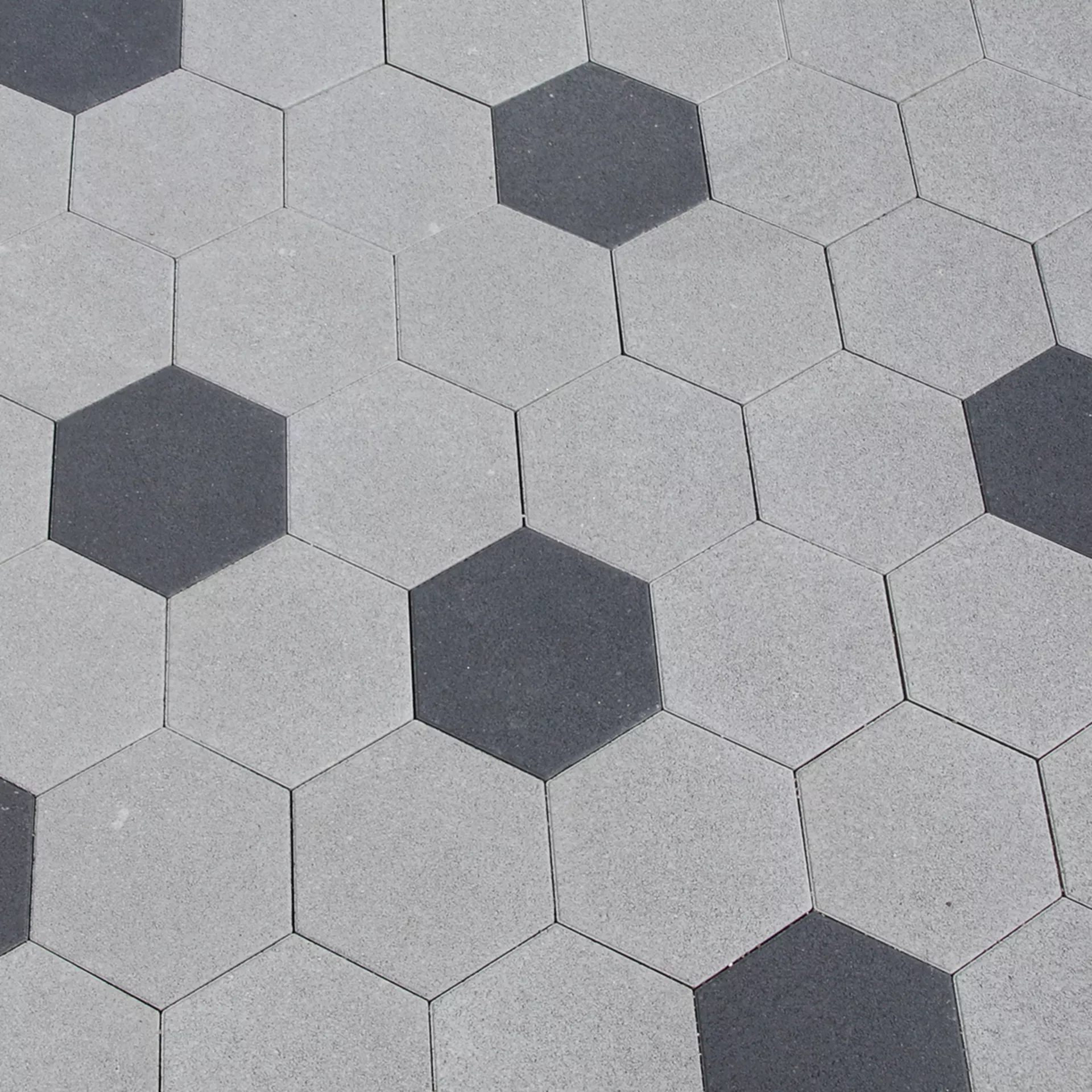 OMEGA<sup>®</sup> Sechseckpflastersteine fein gefast glatt