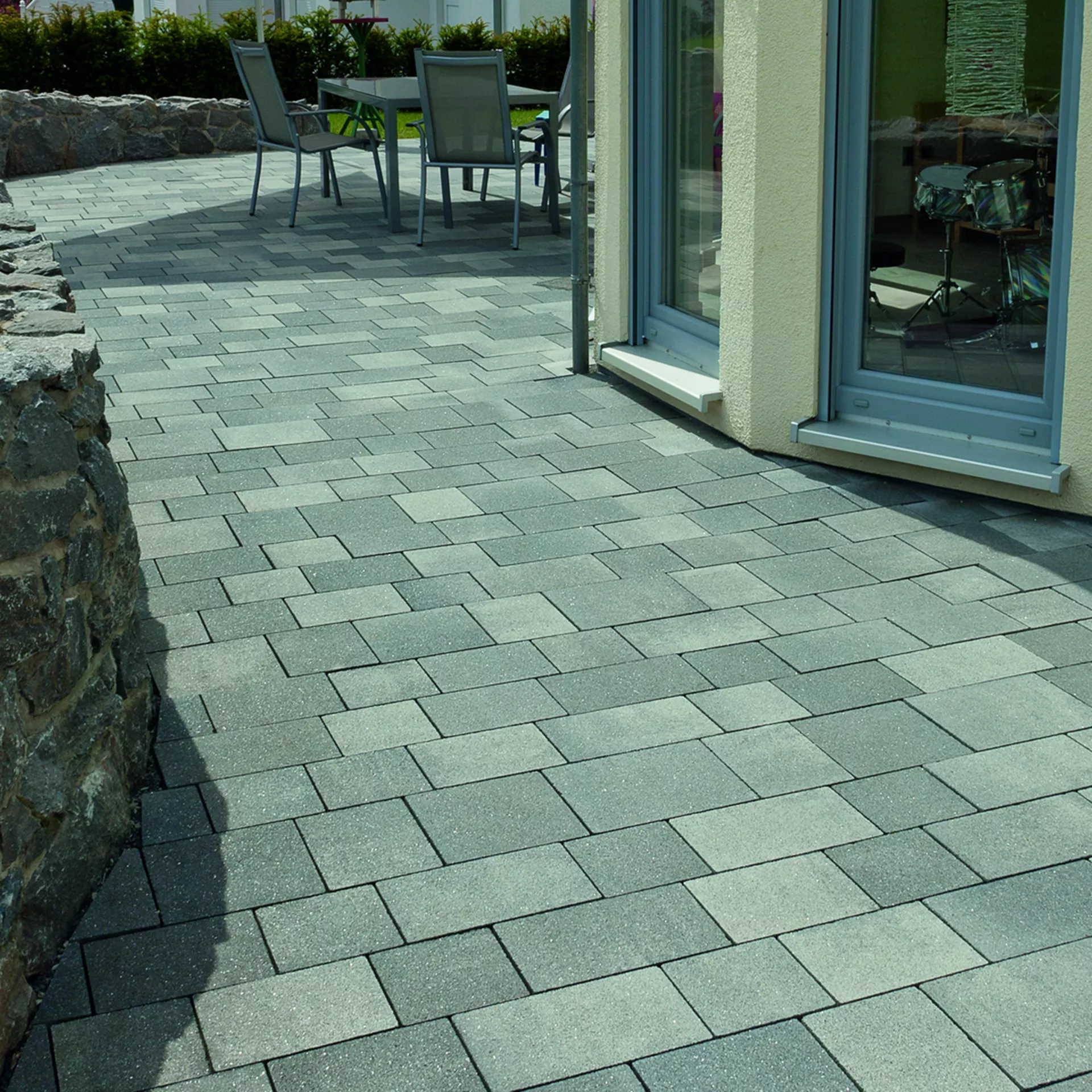 TOLEDO SKY Pflastersteine mit Nocken vollkantig