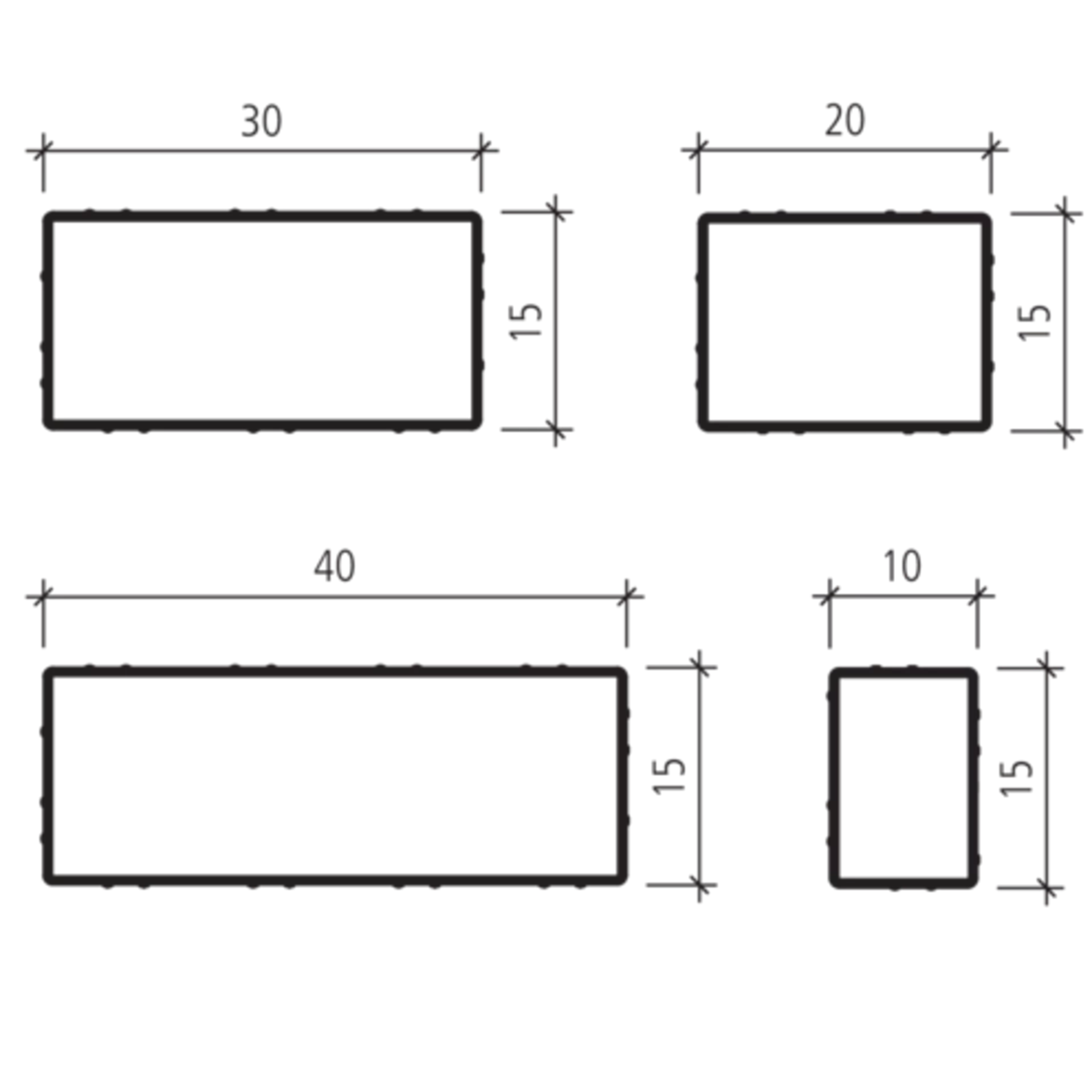 RAINA Pflastersteine fein gefast
