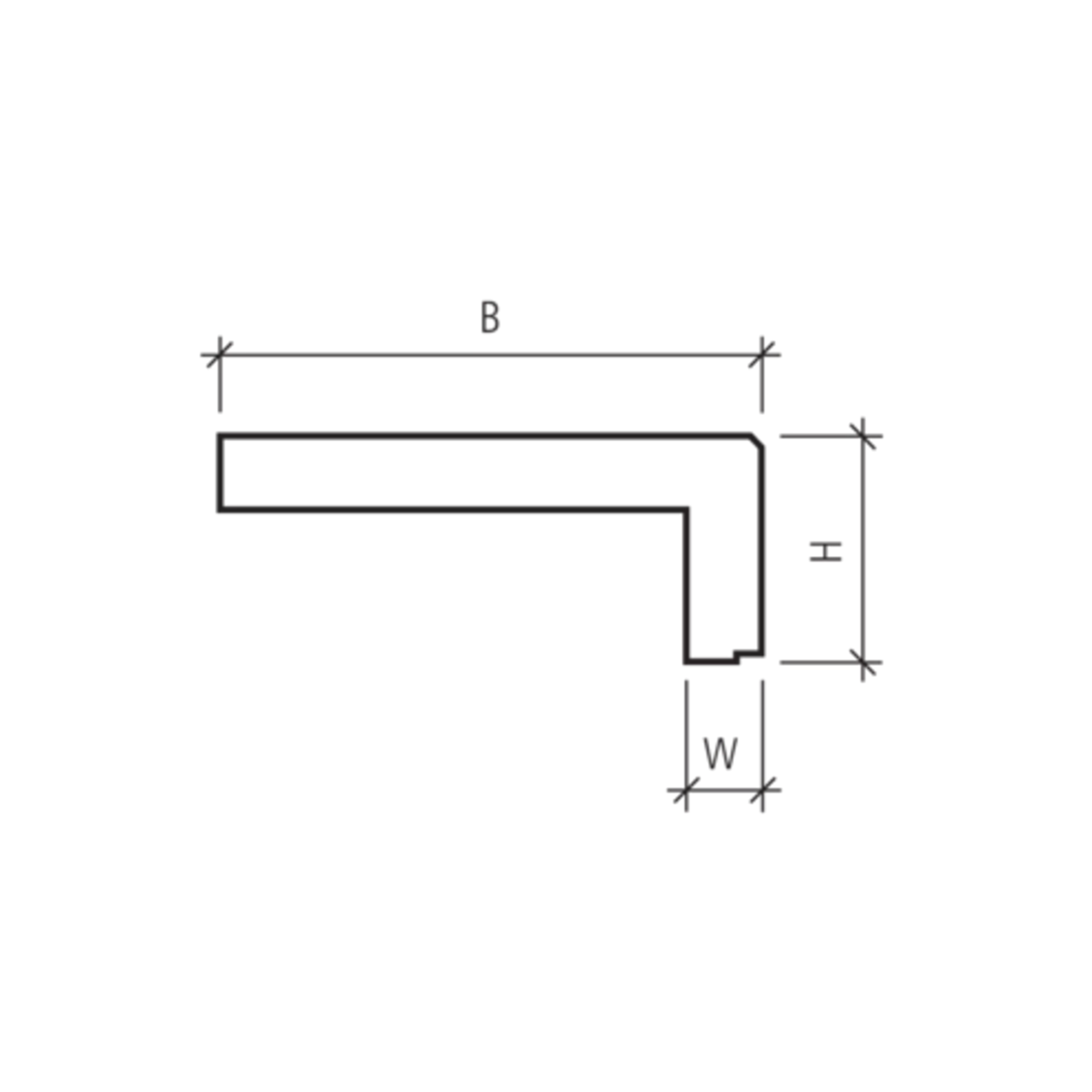 PARCO<sup>®</sup> Winkelstufen gefast abgerieben