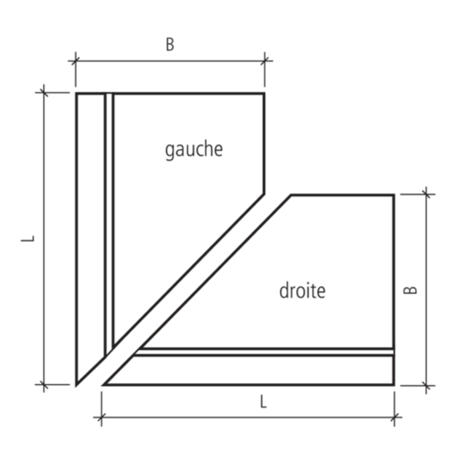 EXACTA<sup>®</sup> Winkelplatten Eckstücke glatt