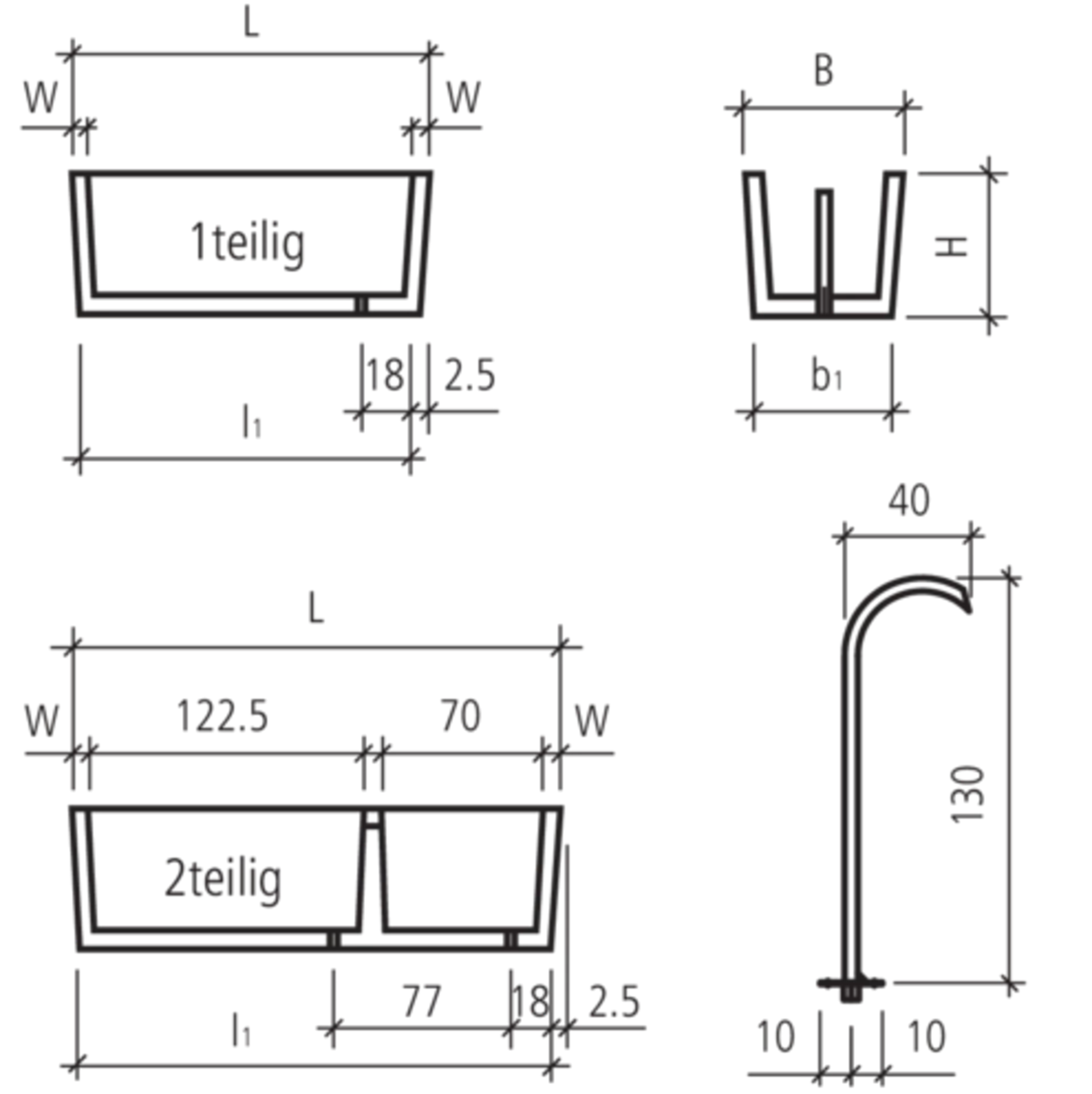 BAUERNHOF Brunnentröge