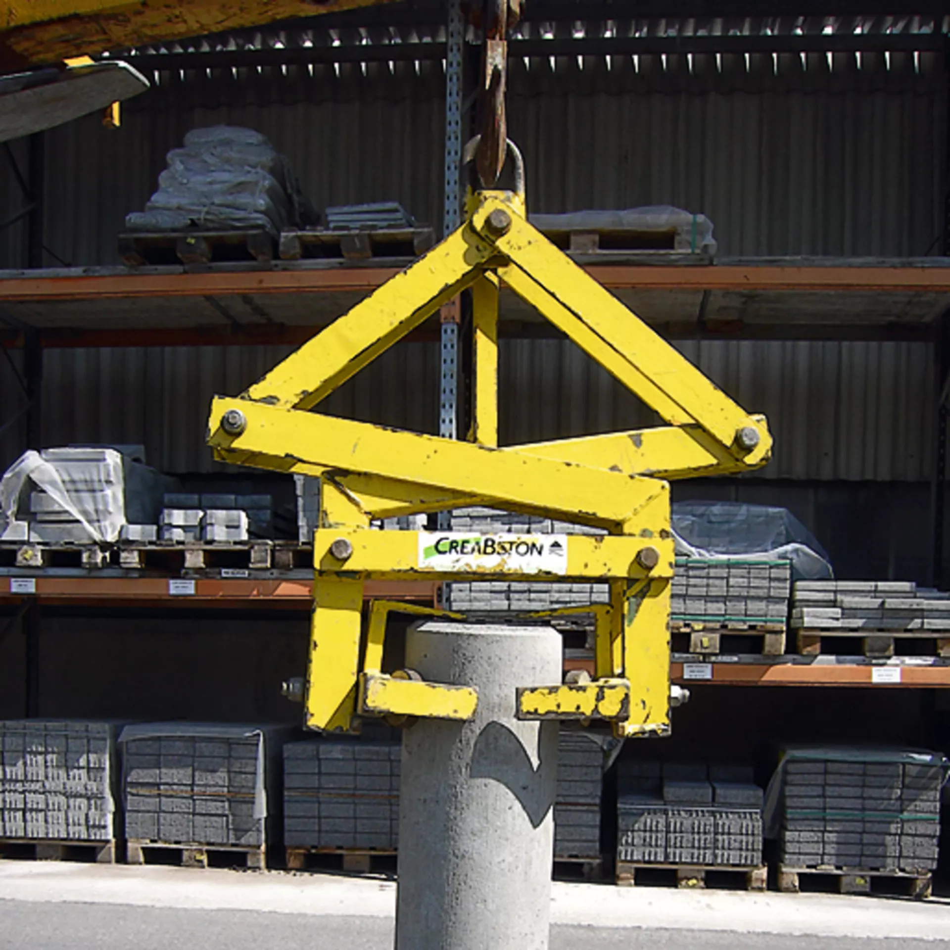 Versetzgeräte für Palisaden