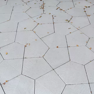 5-Eck Pflasterplatte